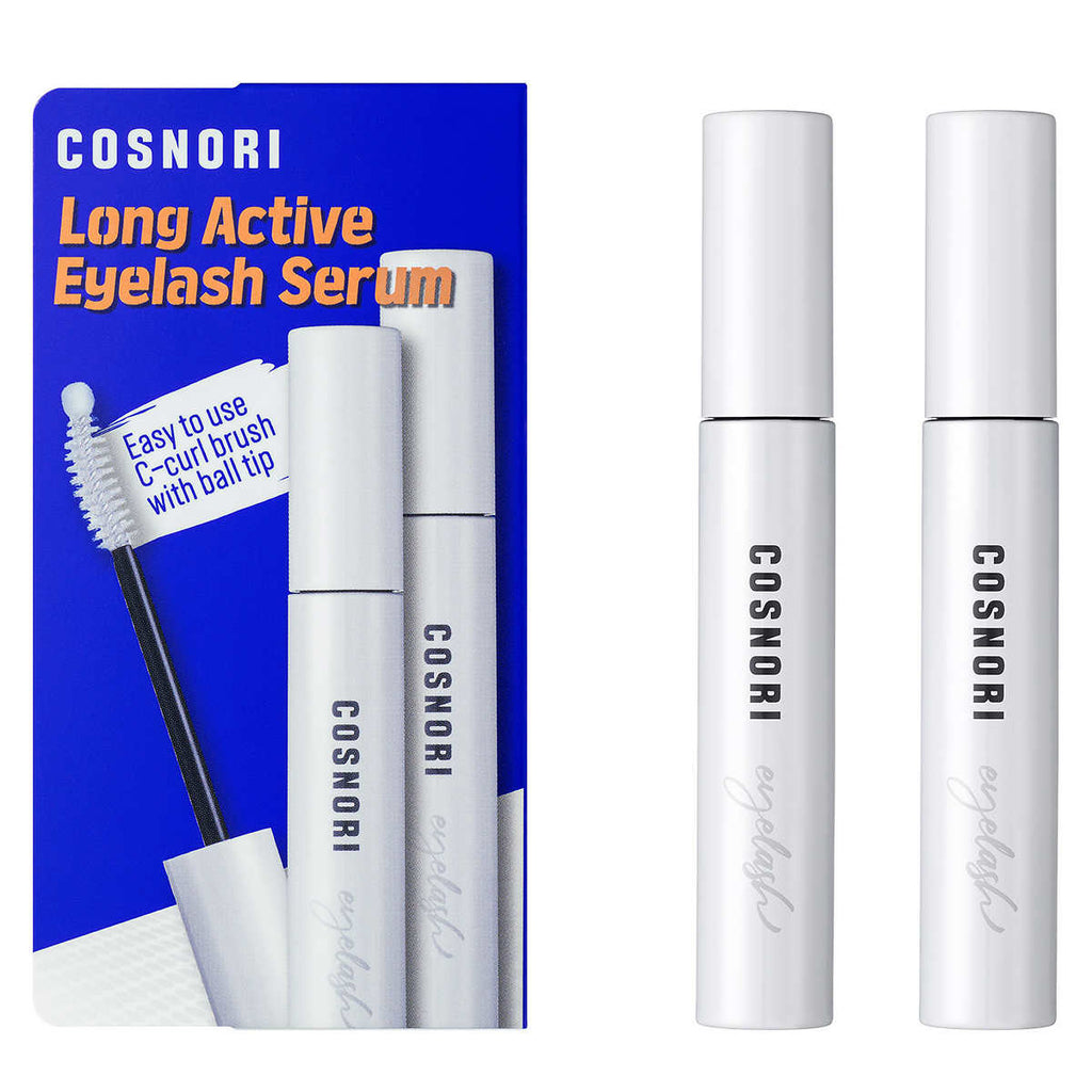 COSNORI Long Active Eyelash Serum, 0.3 fl oz 2-pack