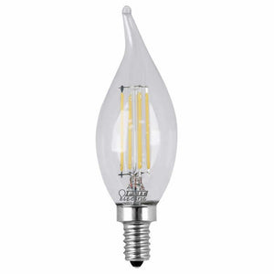 Feit Electric LED Chandelier Bulbs 6 Pack - Dimmable, Energy Star, 300 Lumens, 40W Equivalent