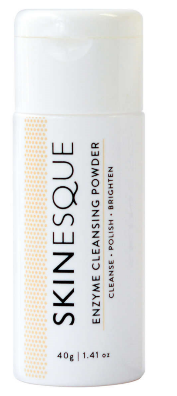 Skinesque Enzyme Cleansing Powder: Gentle Exfoliator for Brighter, Smoother Skin 1.41oz 40g