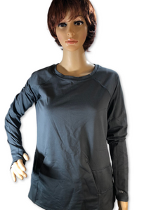 zuda Z-Ultrasoft Long Sleeve Sweatshirt with Pockets